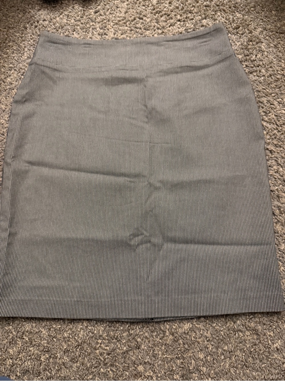 Soho Black and White Pencil Skirt